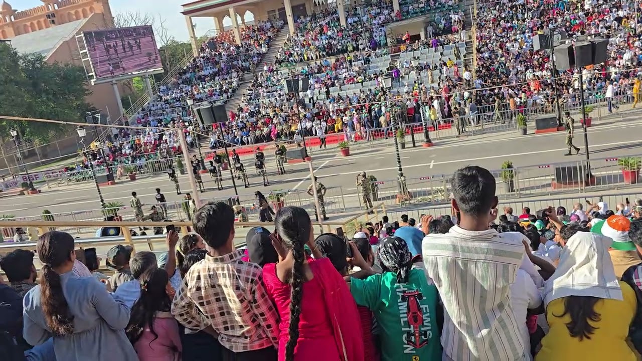 #video #viral #love #indianarmy #indian attari border punjab #@@