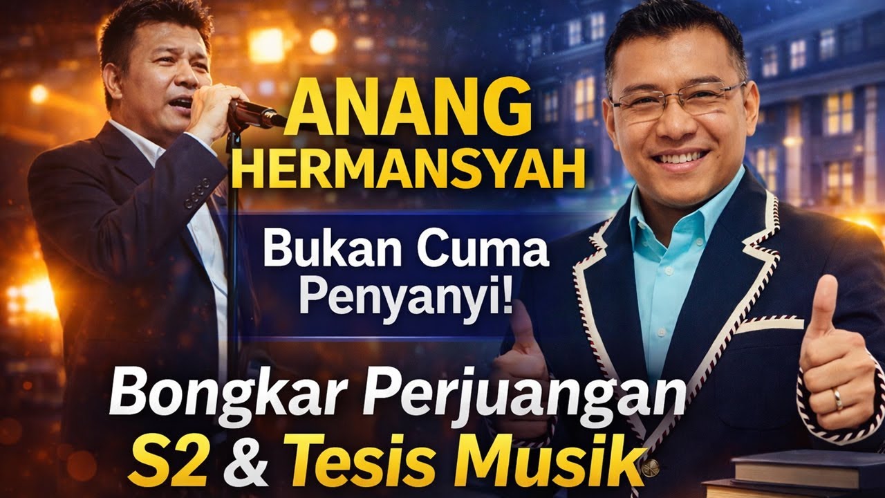 Anang Hermansyah Ungkap Perjuangan S2 & Tesis Musik yang Bisa Ubah Industri Indonesia