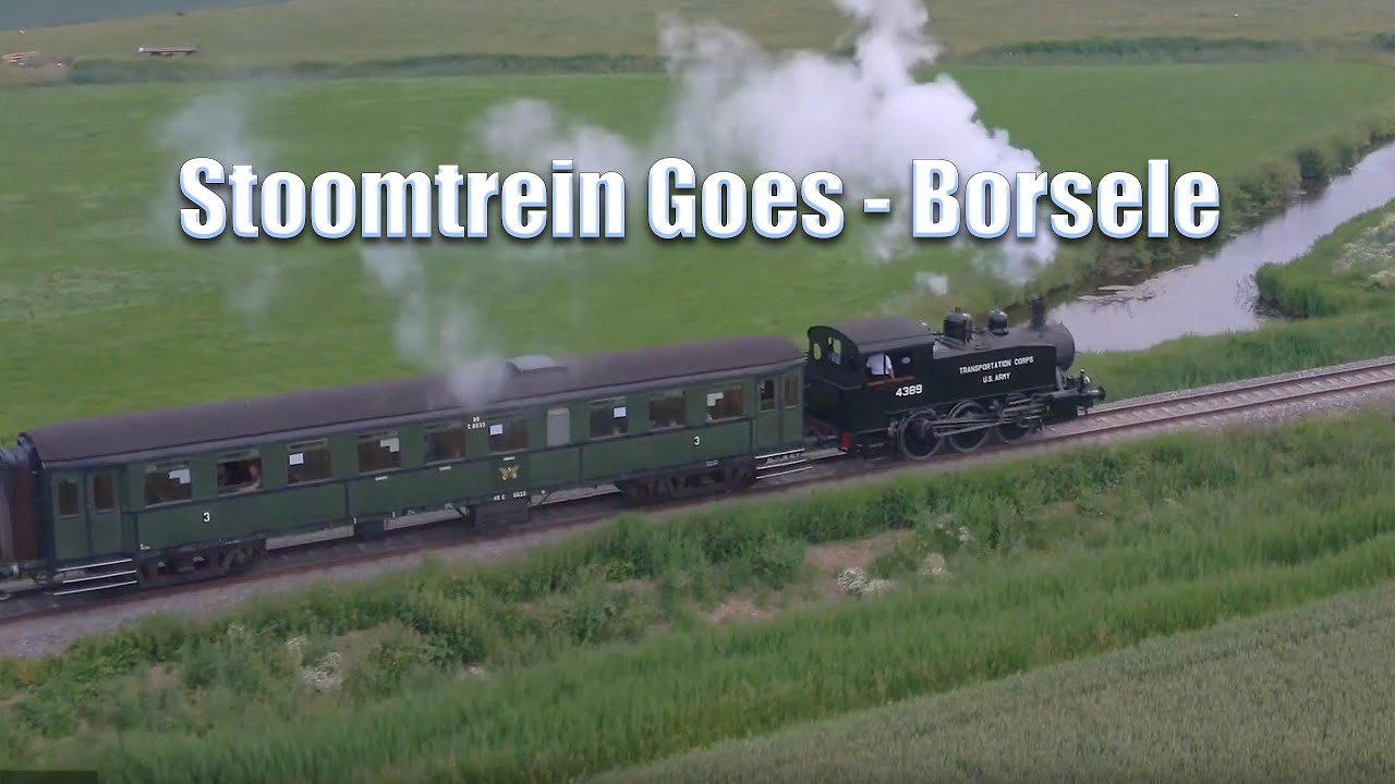 Stoomtrein Goes - Borsele SGB Juni 2021 / Steamtrain Goes Borsele