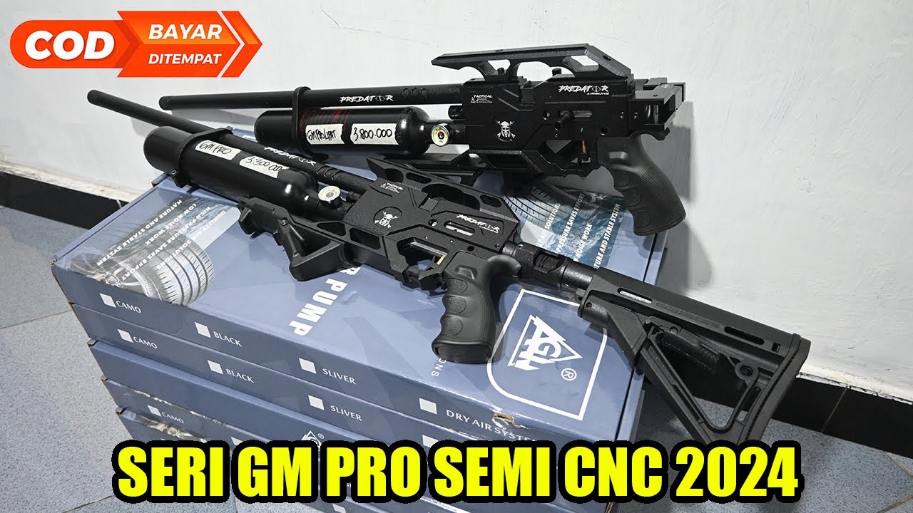 Harga senapan angin PCP BOCAP PREDATOR 500CC SERI GM PRO terbaru dan spesifikasinya