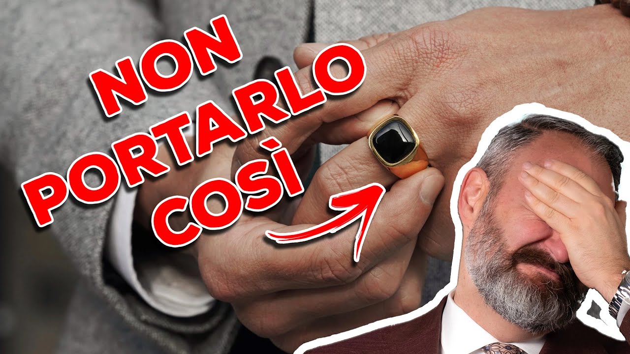 IL SIGNIFICATO DEGLI ANELLI - Tutte le regole su come e dove si portano gli anelli da uomo