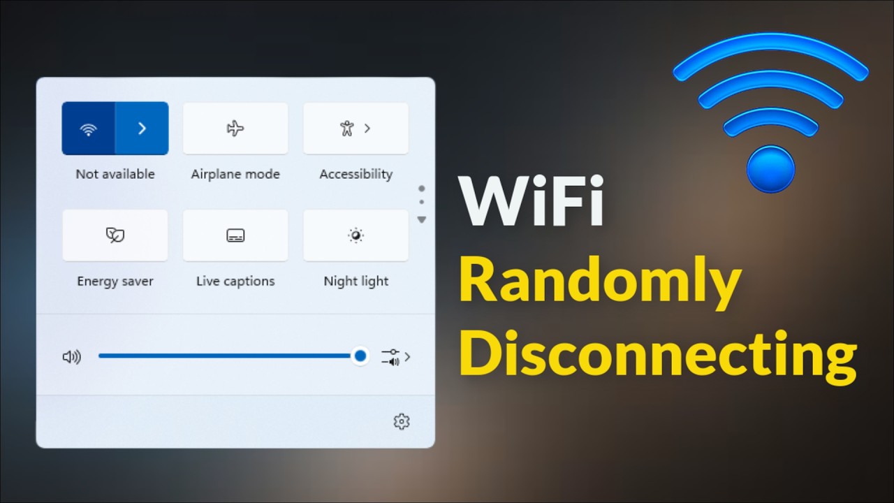 WiFi - Randomly Keeps Disconnecting Issue - Windows 11/10 - Fix