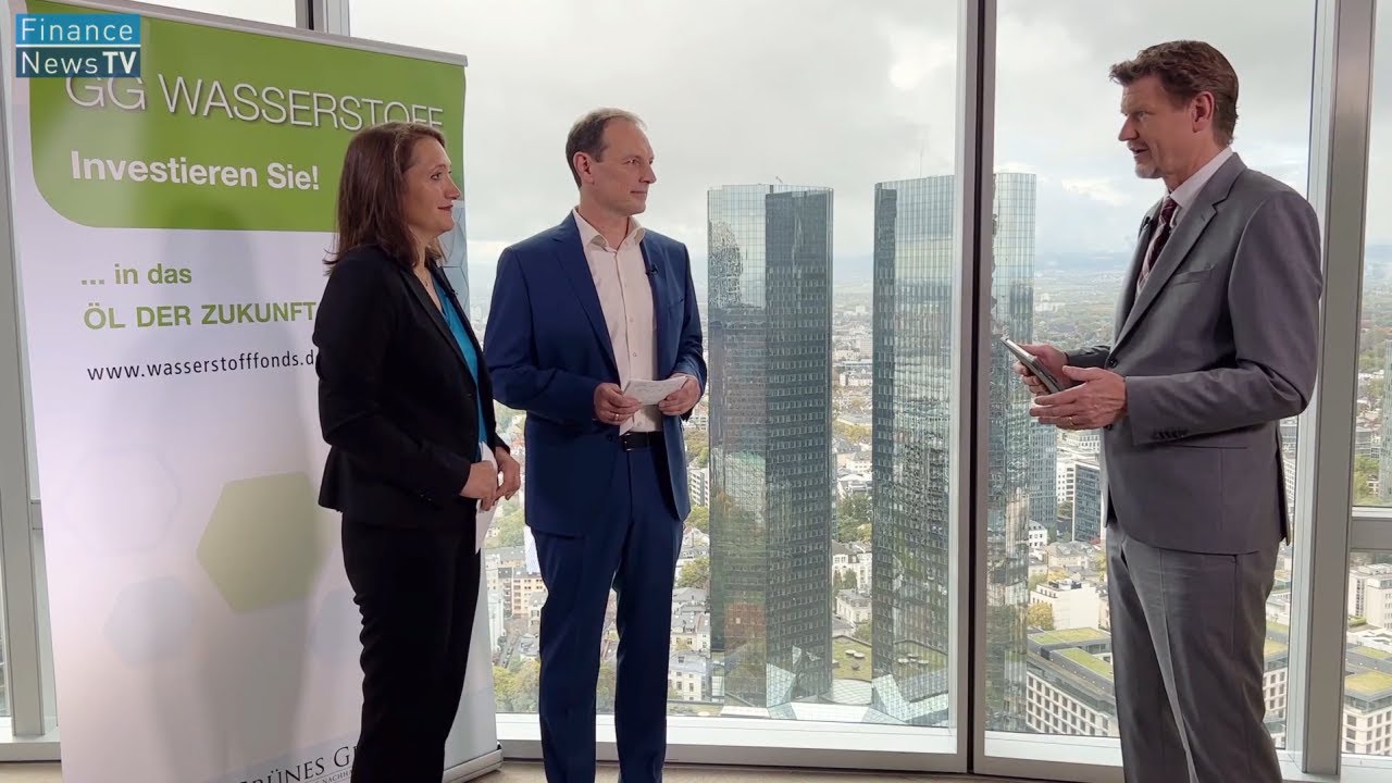 8 Fragen zu Wasserstoff: Ex n-tv Moderator Andreas Franik interviewt Carmen Junker und Gerd Junker