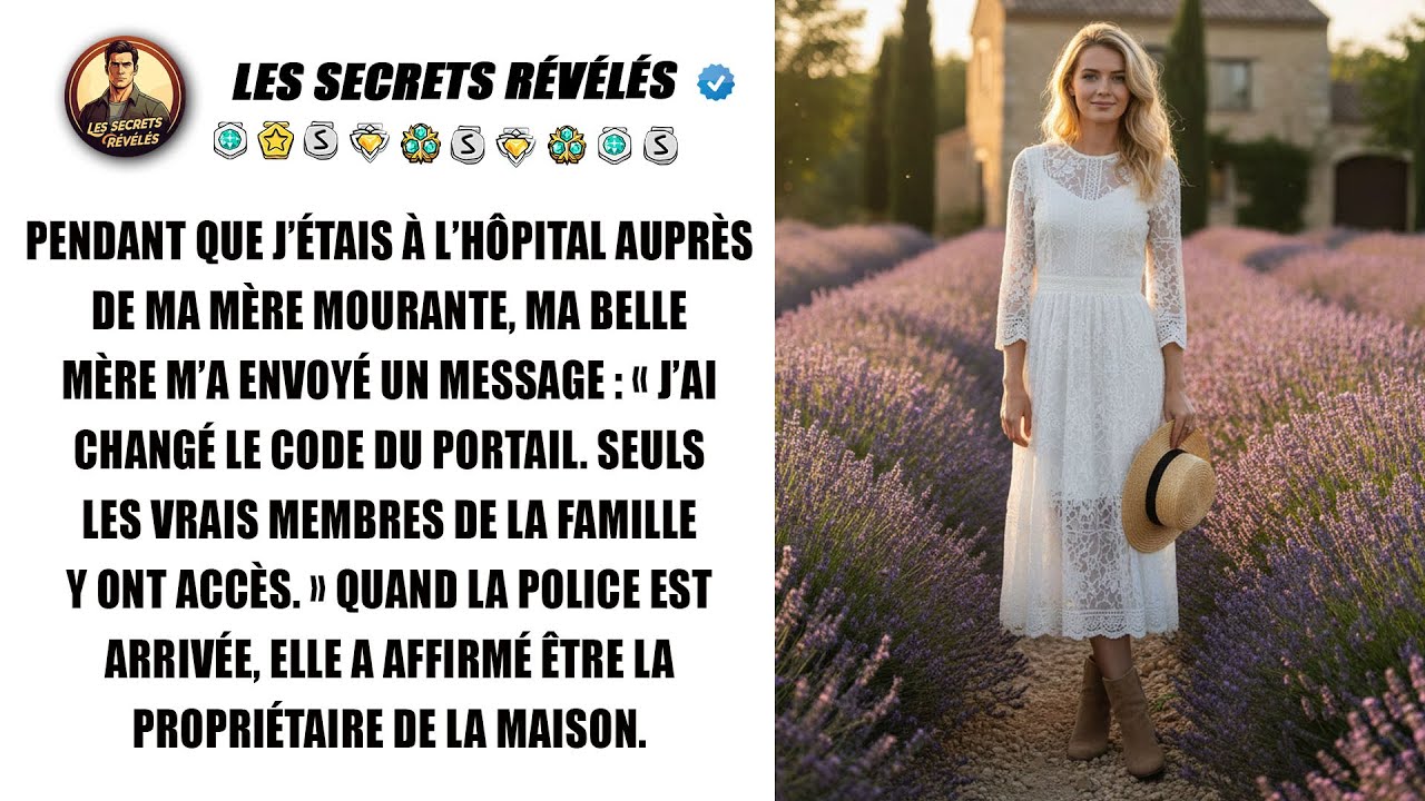 Pendant l’opération de ma mère, ma belle-mère a changé le code de ma maison, seule.