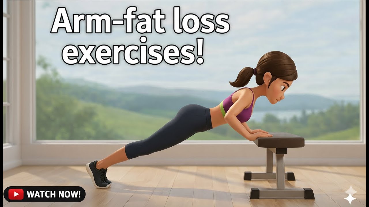 Join me for arm‑fat loss exercises! Day 5