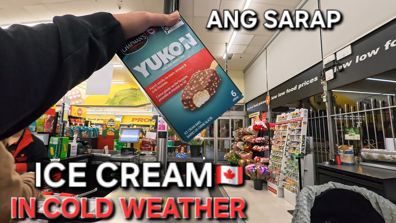 Ice cream sa malamig na panahon | burnaby bc canada