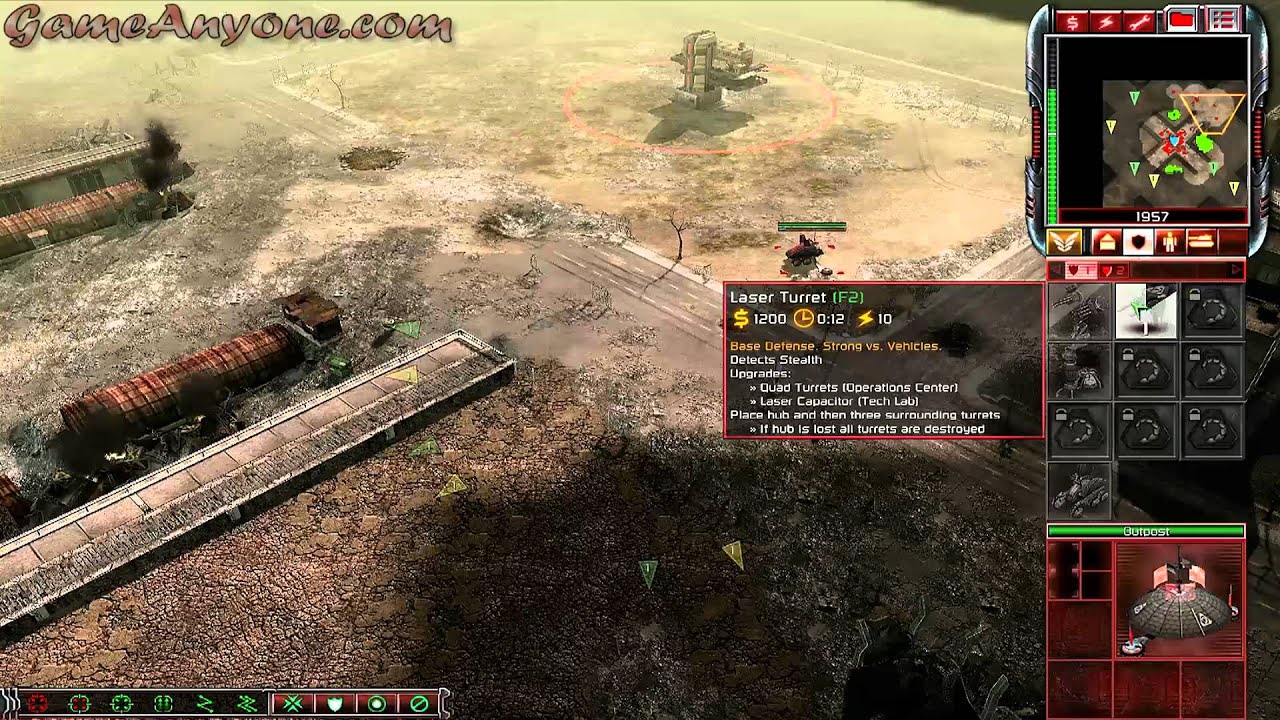 Let's Play: Command & Conquer 3 - Kane's Wrath [PC][HD] - Mission 1