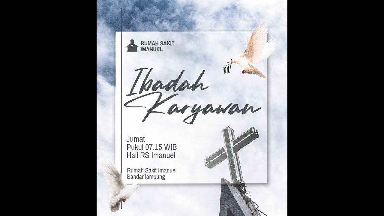 Ibadah Karyawan Rumah Sakit Imanuel Bandar Lampung, Jumat 6 Februari 2026
