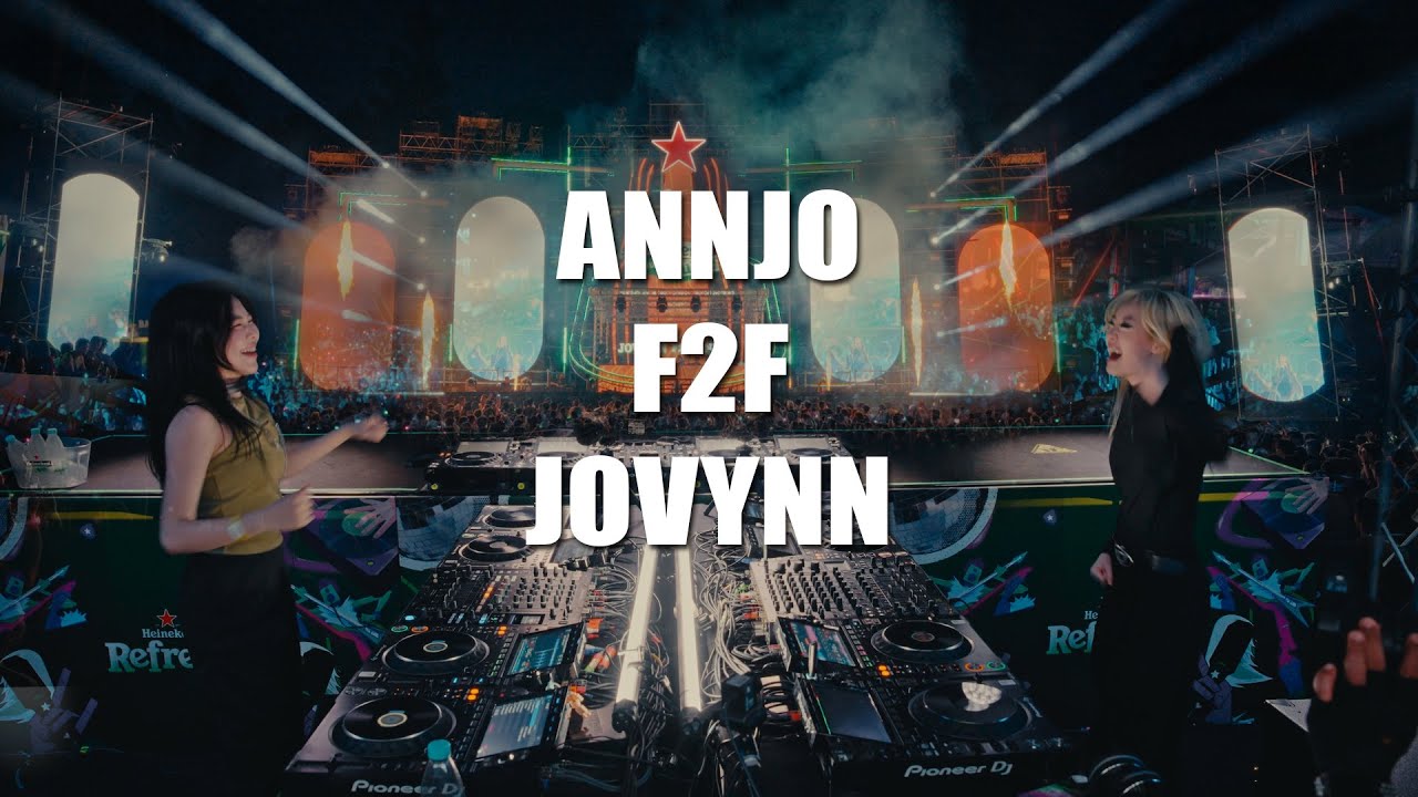 Festival Madness 🇲🇾 ANNJO × Jovynn F2F Live Set | Heineken Refresh 2025