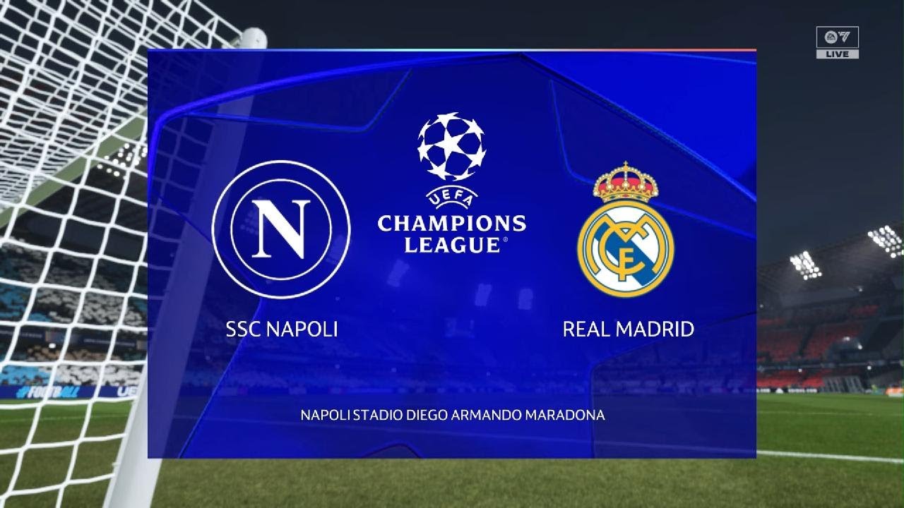 Napoli vs Real Madrid Champions League