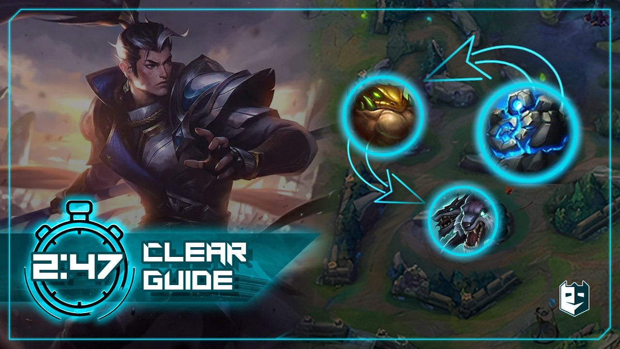 Xin Zhao Full Clear Guide &ndash; 2:47 Blue Start Jungle Path (Explained)