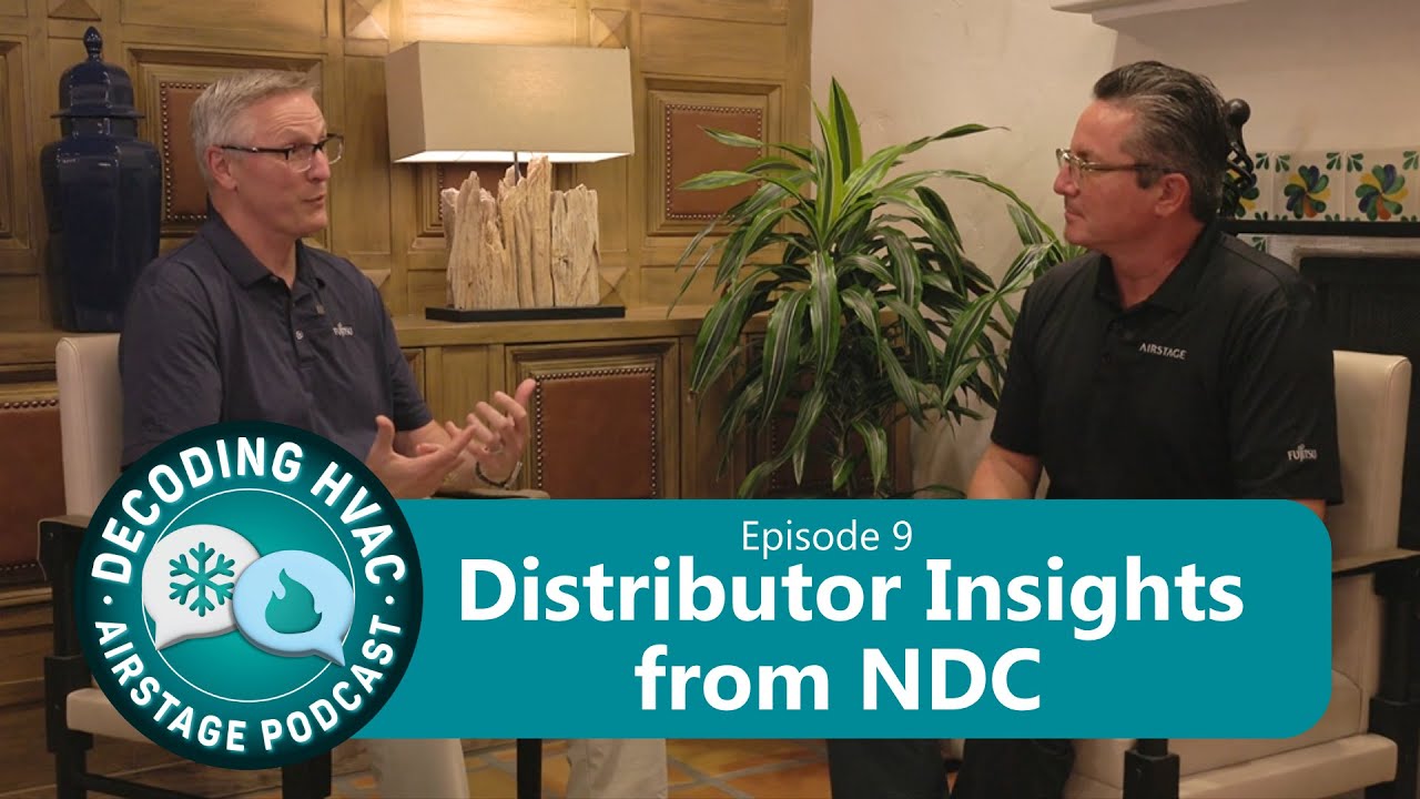 Distributor Insights from NDC - Decoding HVAC Podcast (Episode 9)