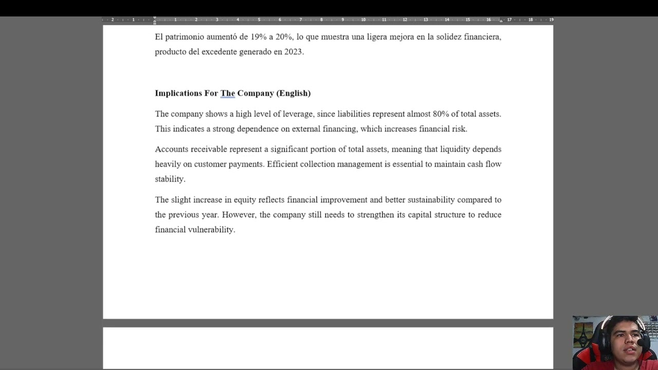Ejercicio Dos Estados Finanzas