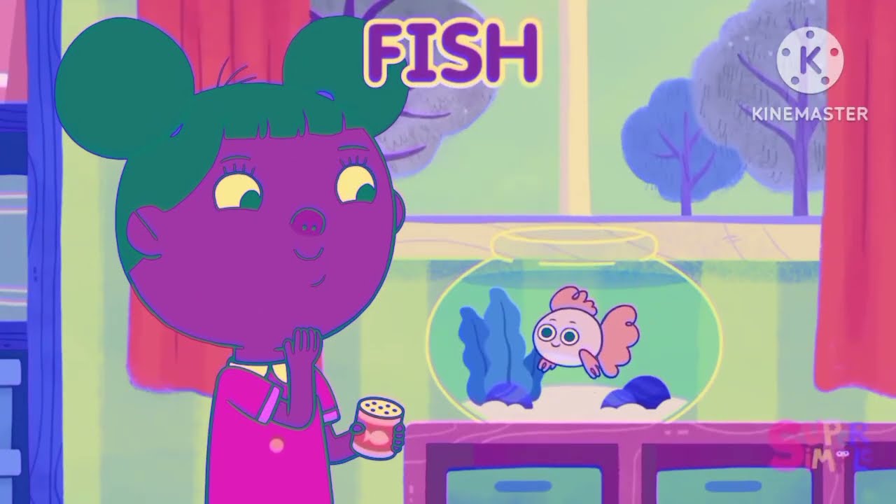 A hangry fish 🐟🎶 | Super Simple Songs | Nursery Rhymes//Sponsored by Gamavision Scupo Effects 