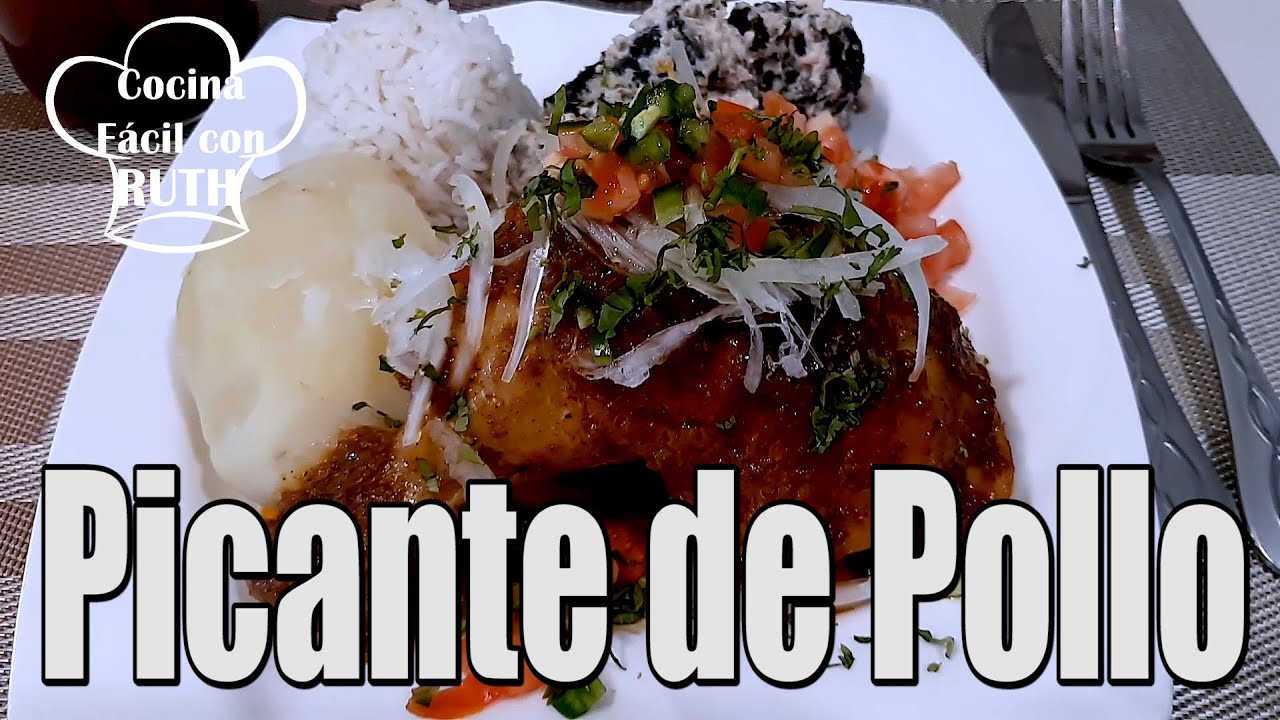 PICANTE DE POLLO (Comida Boliviana)