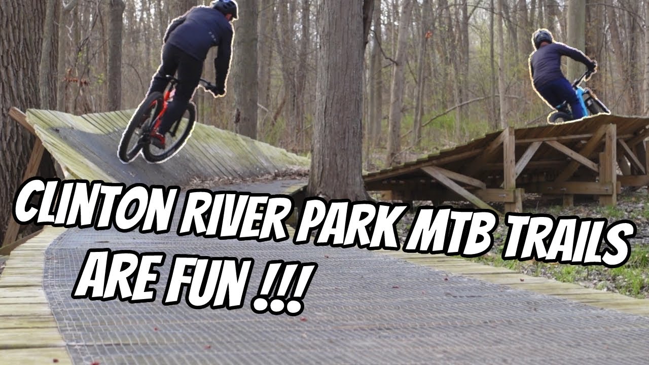 Clinton River Park Trails are Fun | Sterling Heights | Michigan MTB | Marin San Quentin 3 | sb150