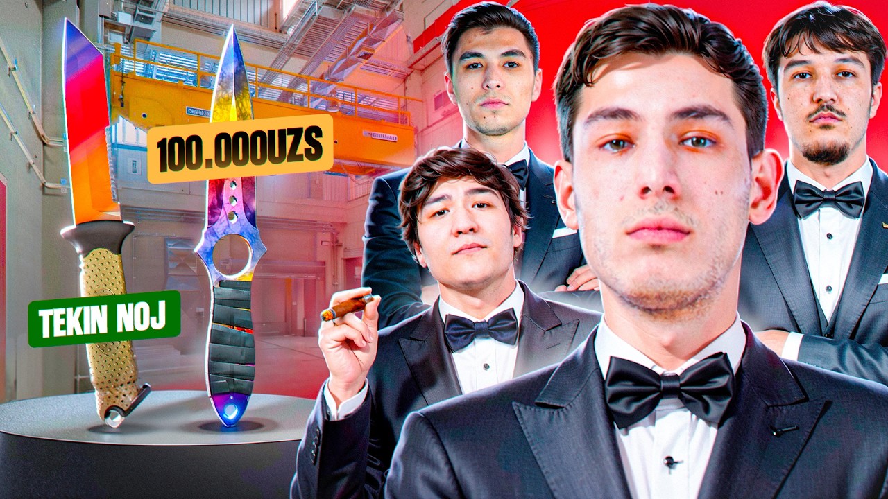 🔴ROZGRISH VA KOLESO 100MING SOMGA MRAMORNI GRADIENT KNIFE