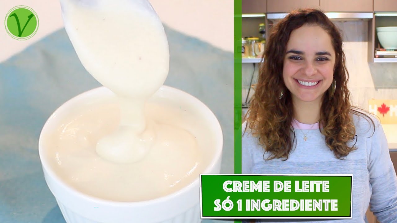 CREME DE LEITE CASEIRO E CREMOSO COM APENAS 1 INGREDIENTE #722 | Receitas da Mussinha