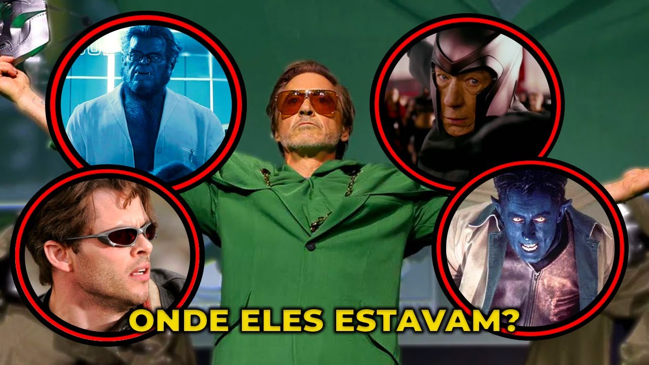 X-MEN: POR ONDE ELES ANDAVAM PARA VINGADORES DOOMSDAY