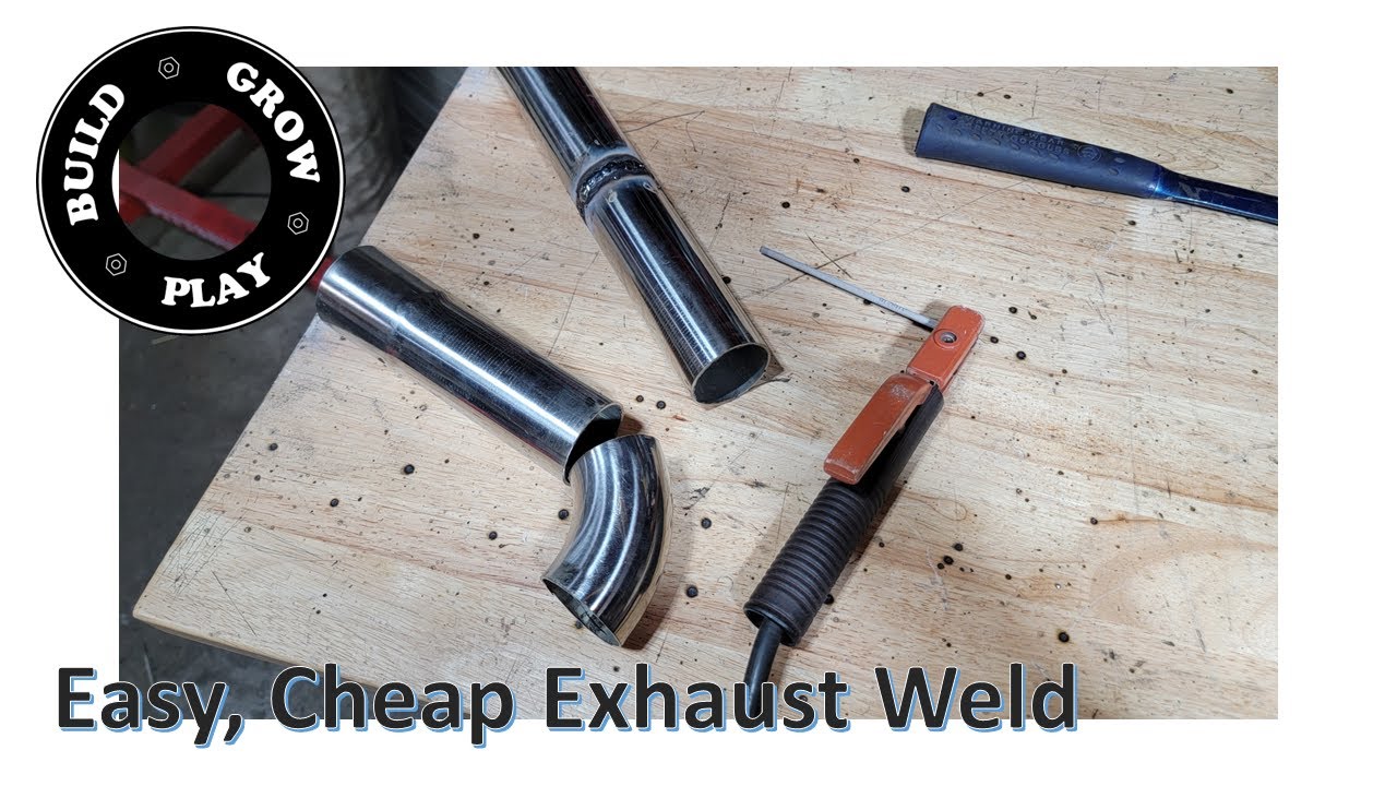 Easy Stick/Arc Weld Stainless Exhaust Cheaply