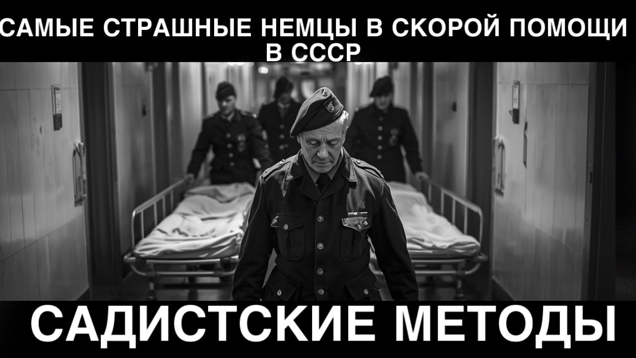 САМЫЕ СТРАШНЫЕ НЕМЦЫ-ВРАЧИ СКОРОЙ В СССР: они приезжали не спасать