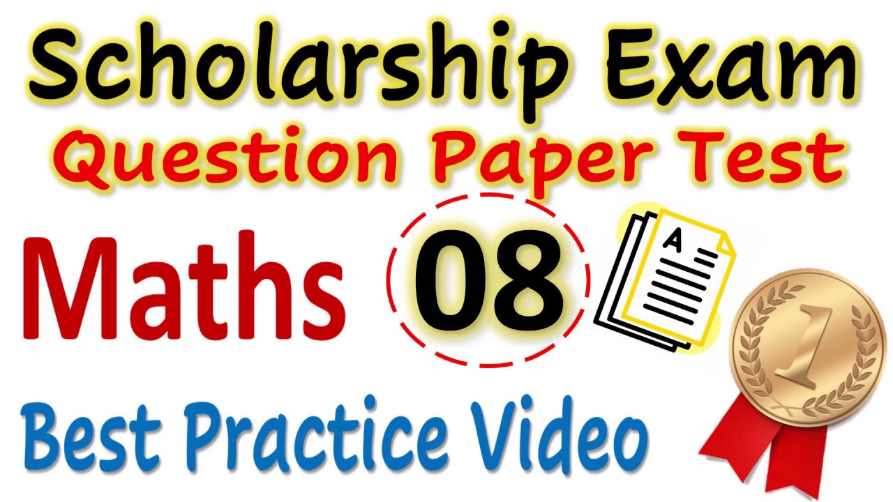 Scholarship Exam Test 08 JNVST Navodaya Exam & All Competitive Exam std 5 6 7 8 9 Graduate Class