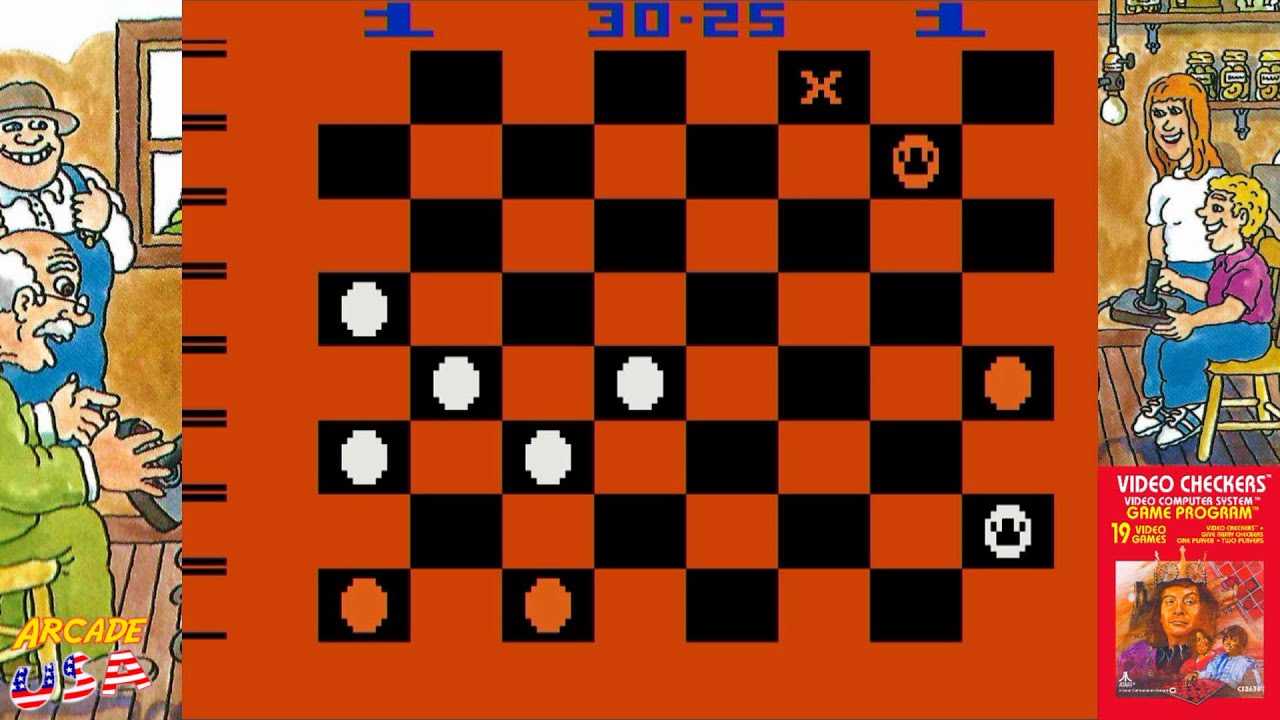 Video Checkers! (Atari 2600)