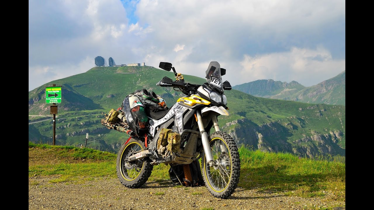 Voge 300 rally ,,tartósteszt