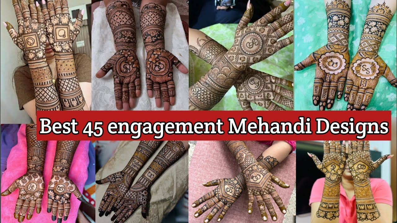 Latest engagement mehandi designs 2026/engagement mehndi designs full hand/engagement mehndi designs