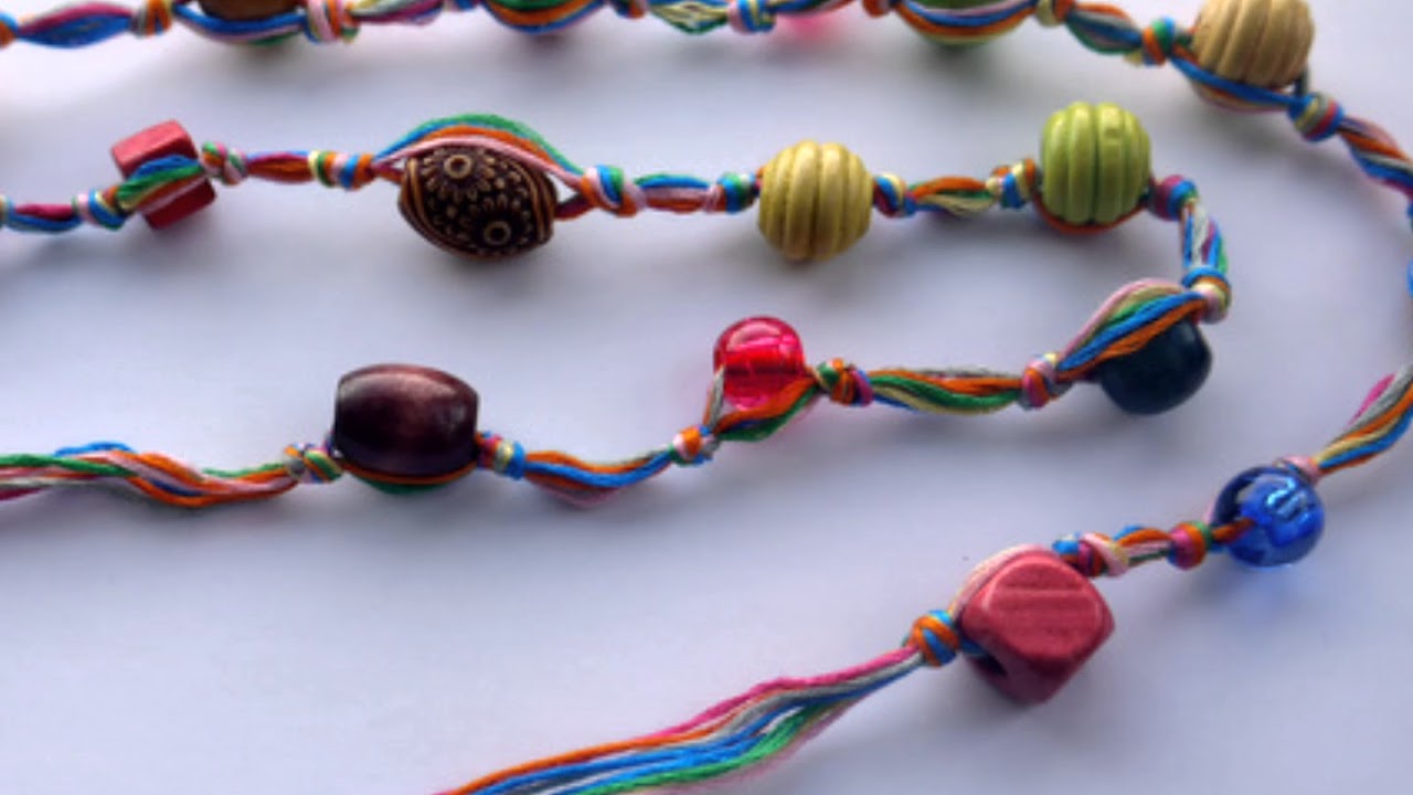 Easy to Make Boho Style Beaded Necklace