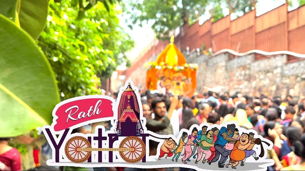 Shri Jagannath Rath Yatra || ISKCON Delhi
