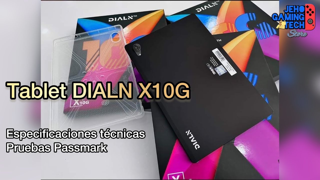 Tablet DIALN X10G - Especificaciones técnicas - Passmark Test