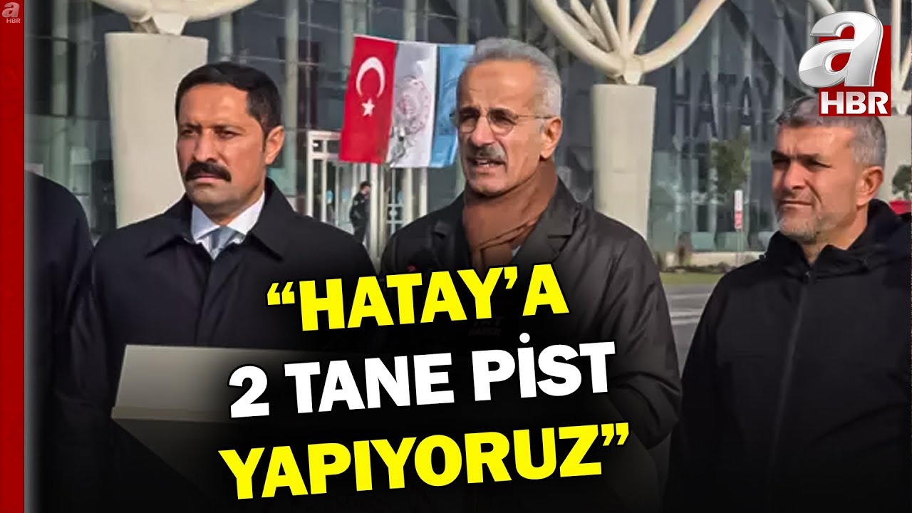 Hatay Havalimanı'nda İnşa Çalışması! | A Haber