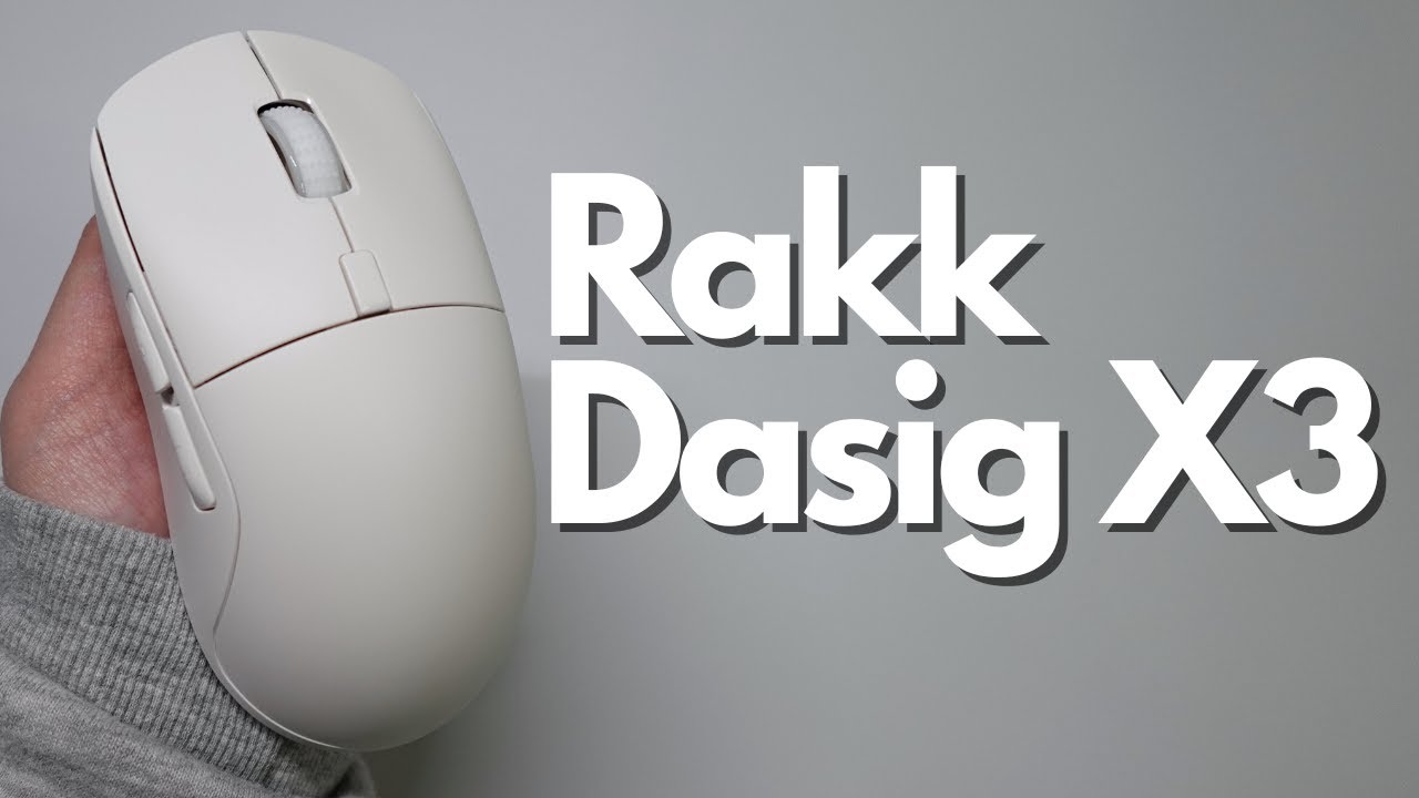 BUDGET Hotswappable Gaming Mouse Just Got Better - Rakk Dasig X3 Review