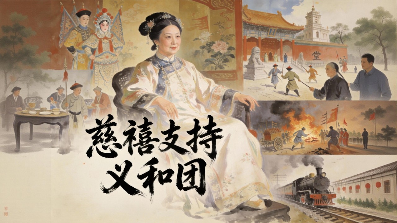 039【北洋时代】守旧派与义和团合流，慈禧为什么支持刀枪不入的义和团