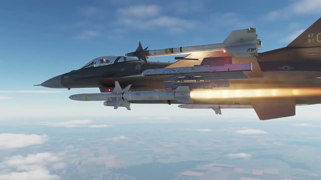 F-16C Viper: HARM Targeting | DCS WORLD