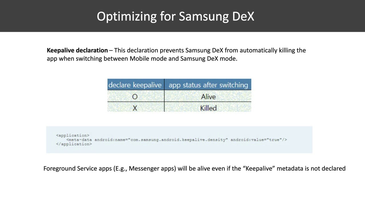 Extend Your Productivity: Creating Samsung DeX Compatible Apps