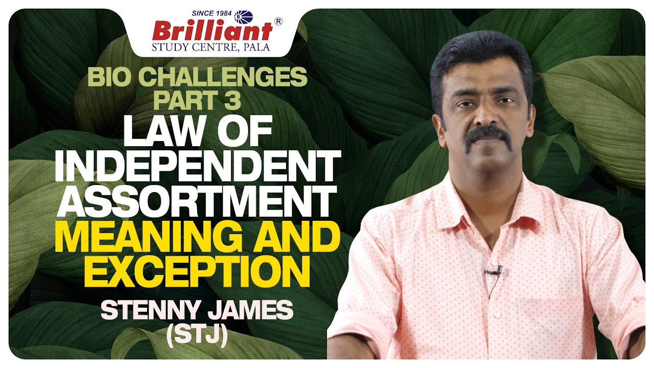 LAW OF INDEPENDENT ASSORTMENT MEANING AND EXCEPTION | BIO CHALLENGES PART 3 | Mr. STENNY JAMES (STJ)