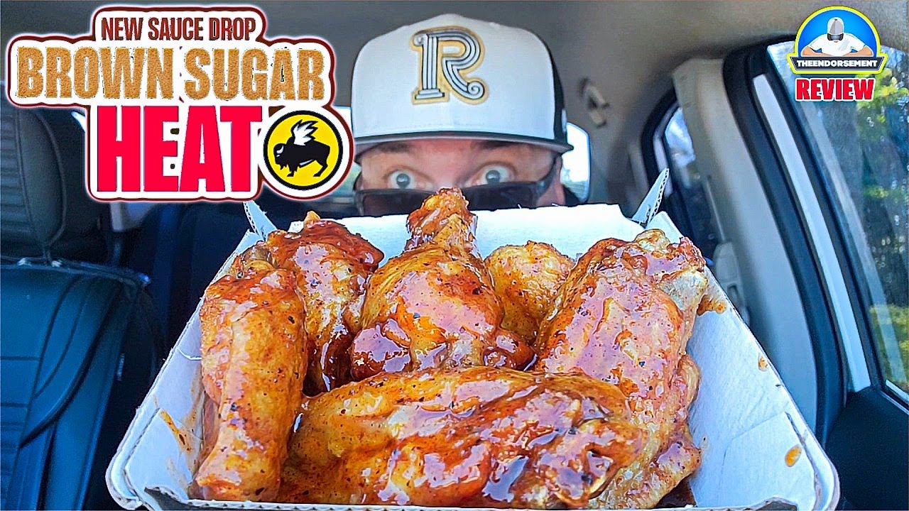 Обзор крылышек Buffalo Wild Wings® Brown Sugar Heat! 🐔 | Внимание, новый соус! | theendorsement