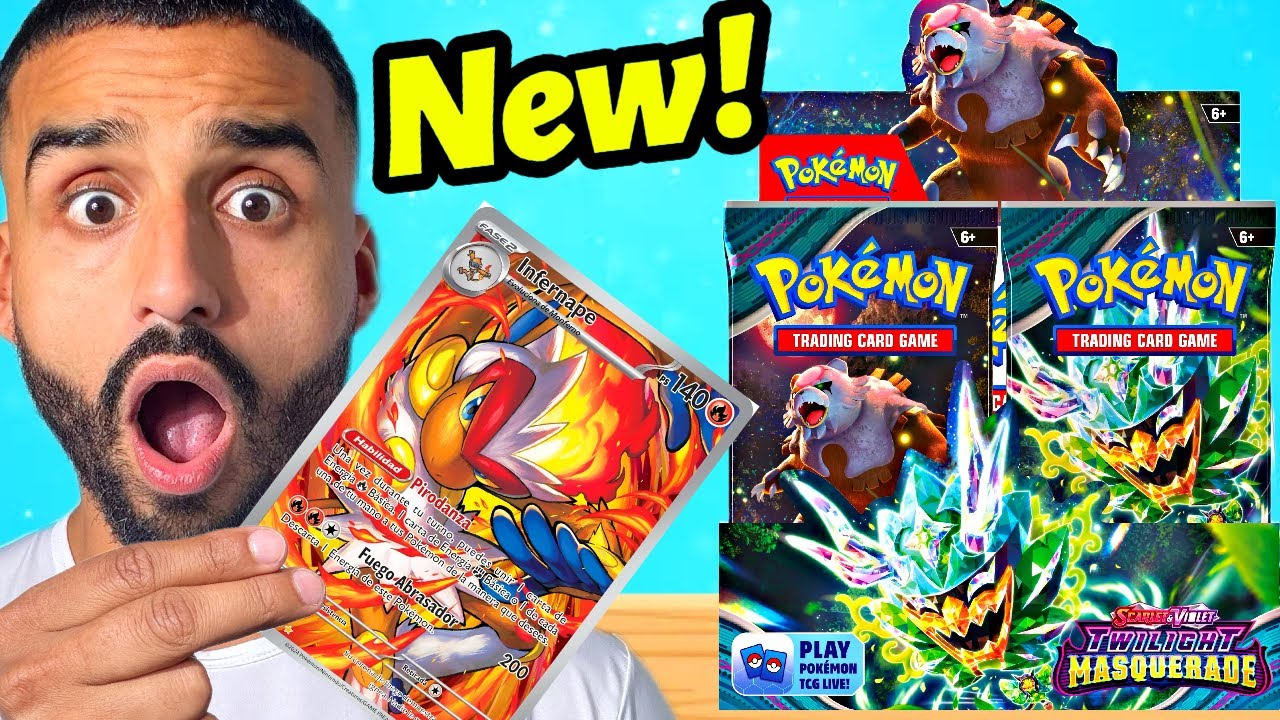 *NEW* Pokemon Twilight Masquerade Booster Box opening