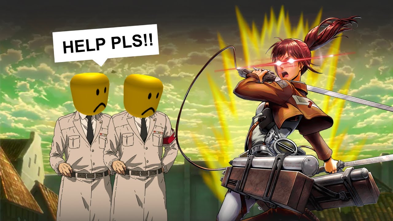 Life Of A Sasha Player - Roblox Titan Warfare