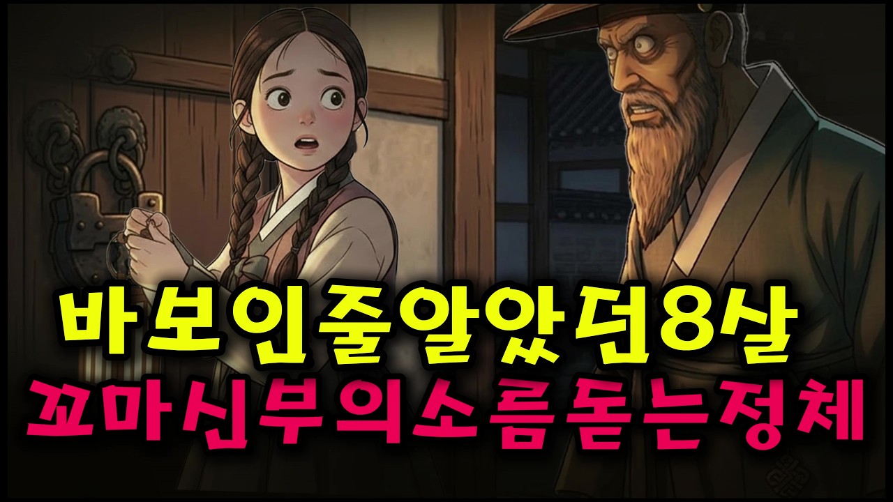 바보인 줄 알았던 8살 꼬마신부의 소름돋는정체#야담 #야화 #옛날이야기 #꼬마신부 #천재 #반전 #사이다 #민담 #설화 #전설 #수면유도 #잠오는영상 #야담야화