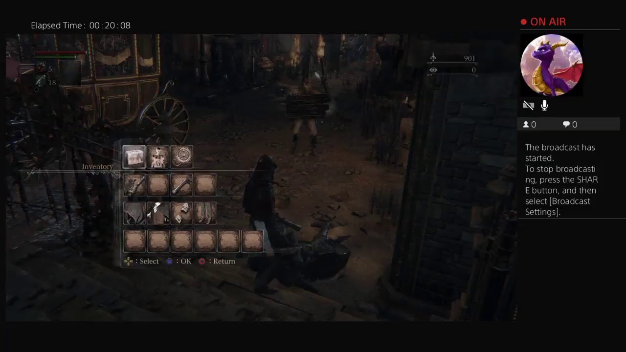 lolzane's fist run on bloodborn