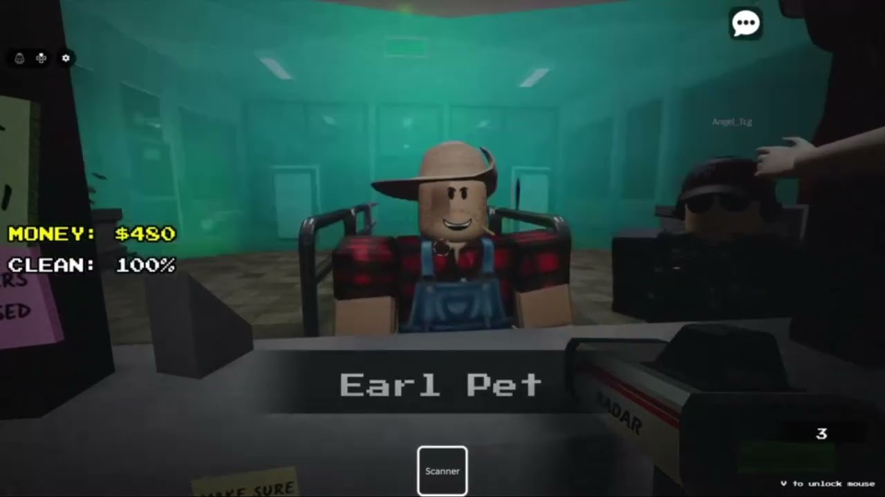 THE SCANNER WORKS!!!! || Roblox Terminal 13 || #roblox #redbunny #funny 