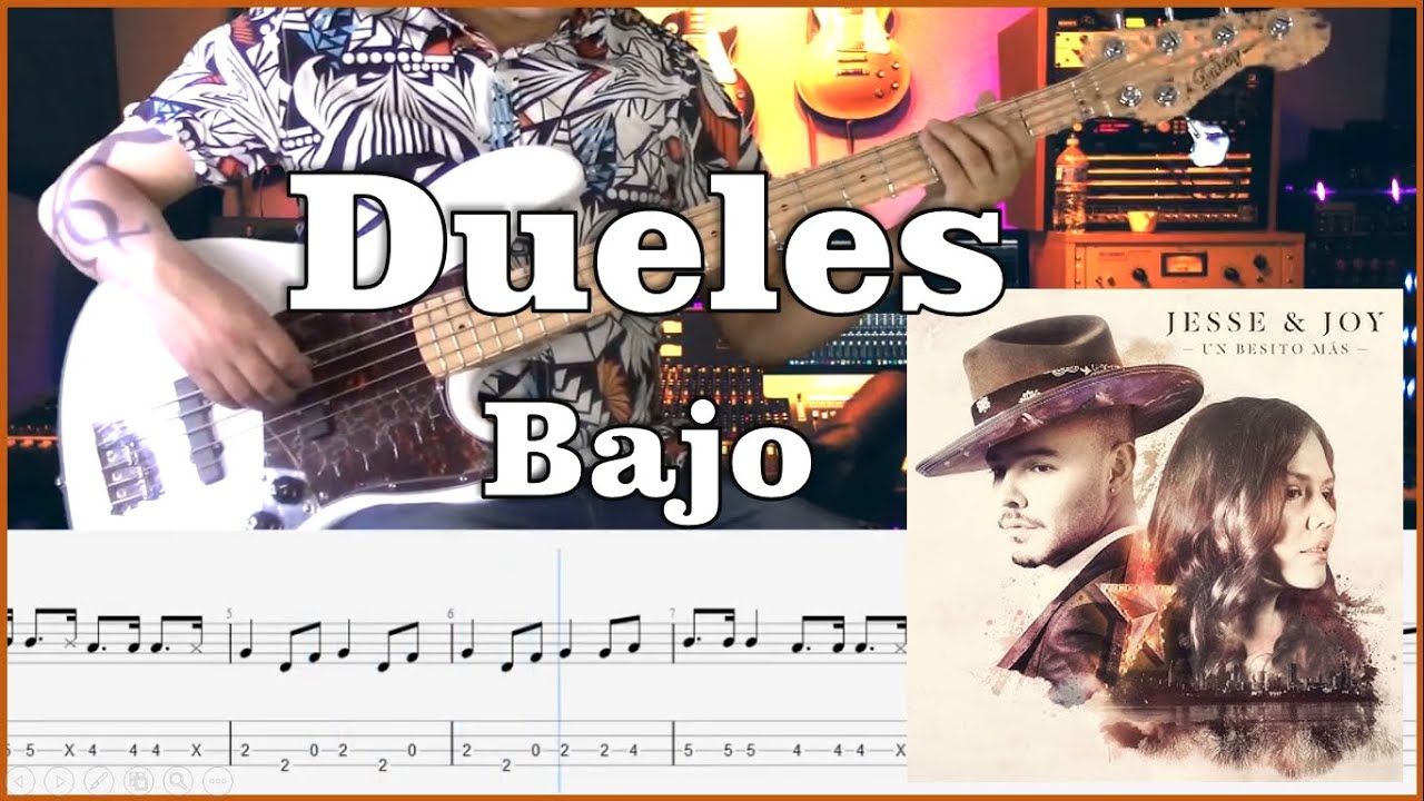Dueles - Jesse & Joy - Bajo | Tutorial - Cover + Tablaturas Dinámicas