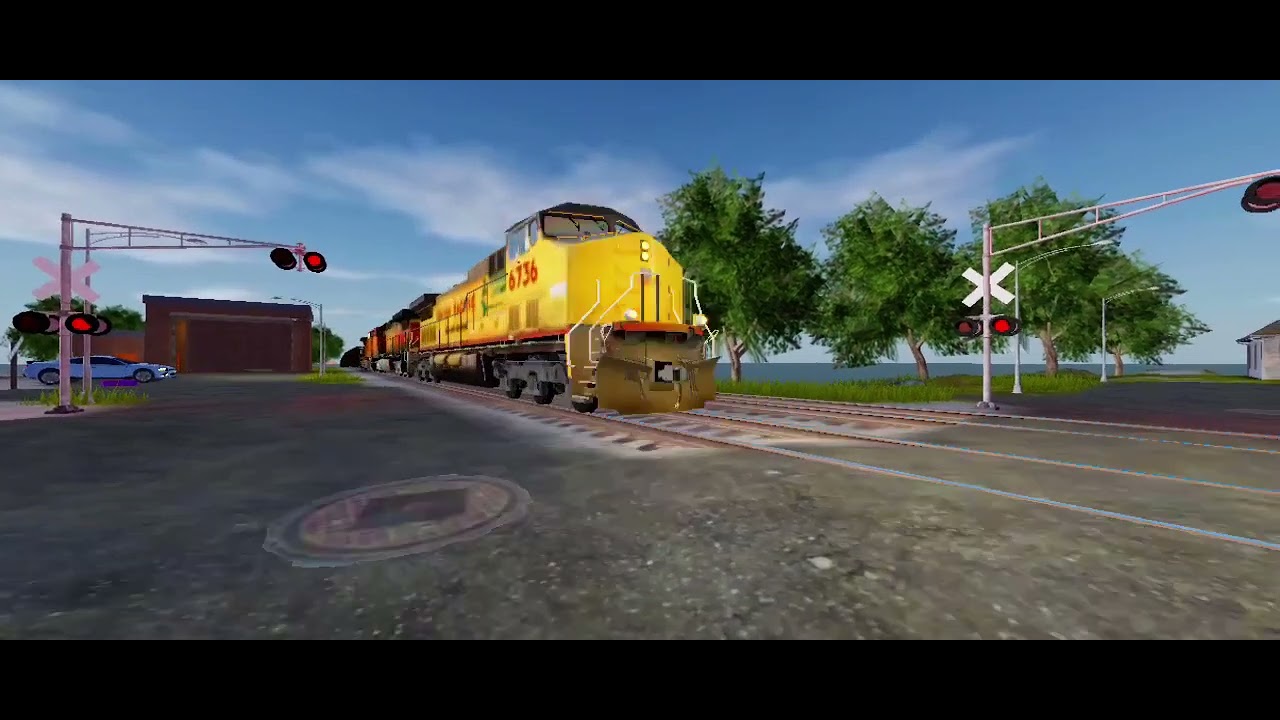 Compilation of all trains of work at pizza place but with trains (railfanning)