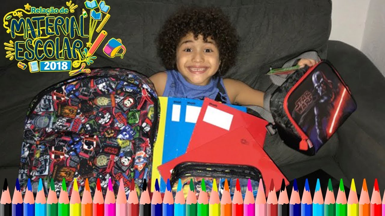 MEU MATERIAL ESCOLAR 2018