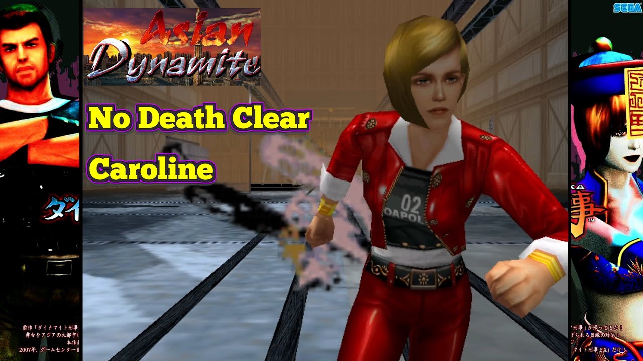 Dynamite Deka EX: Asian Dynamite (Arcade) 1 Credit Clear with Caroline (Default Difficulty)