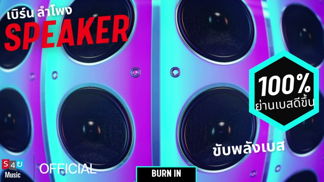 เบิร์นเบสลำโพง ขับเบสออกมา | Burn In | 30 นาที