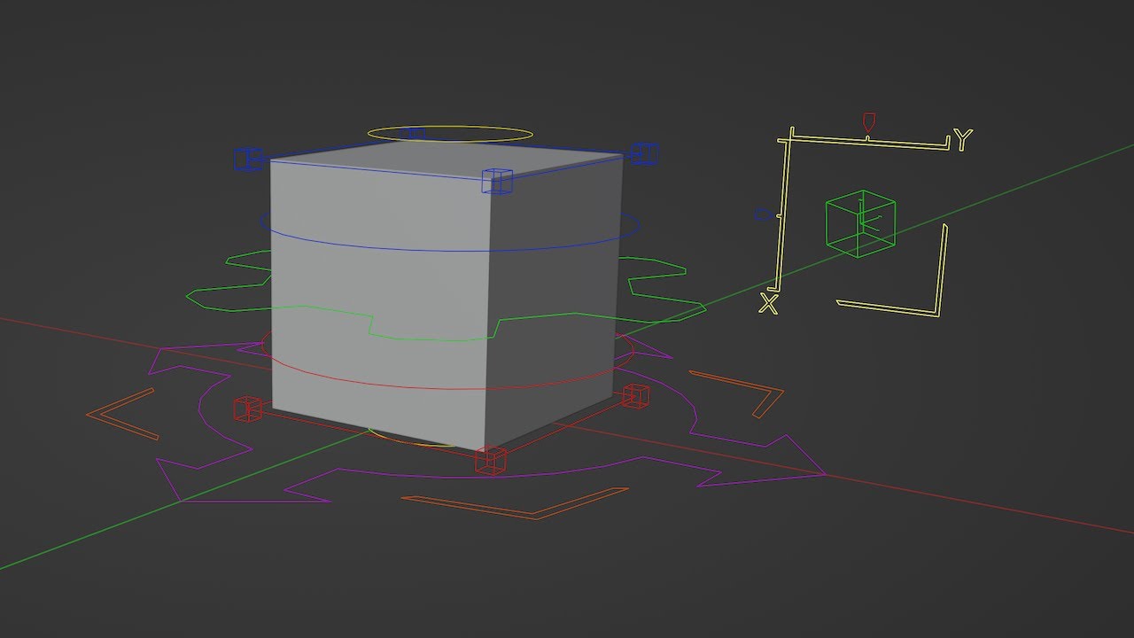Cube Rig V2 - {Blender}